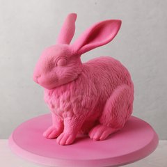 XXL Rabbit Cake silicone mould handmade