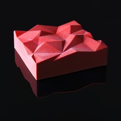 Triangulation торт силіконова форма ручної роботи