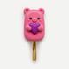 Teddy Heart Lollipop силіконова форма ручної роботи для тістечка