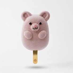 Teddy Lollipop силіконова форма ручної роботи для тістечка