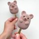 Teddy Lollipop силіконова форма ручної роботи для тістечка