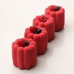 Savoiardi mini тістечко силіконова форма ручної роботи
