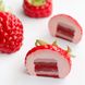 Strawberry cake silicone mould handmade
