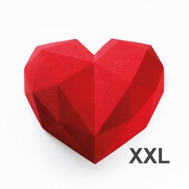 XXL Heart cake silicone mould handmade
