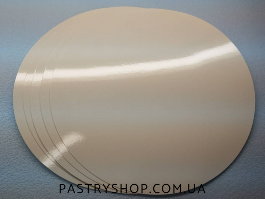 Підкладка ламінована біла, діаметр 400 мм, 1686, Немає в наявності