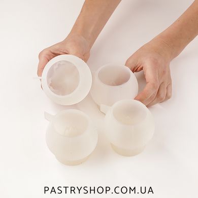 Lychee cake silicone mould handmade