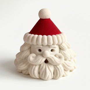 Happy Santa Bento силіконова форма ручної роботи для бенто торта