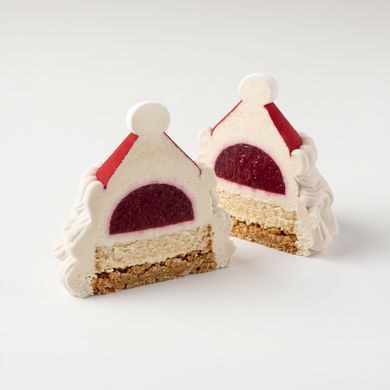 Happy Santa Bento силіконова форма ручної роботи для бенто торта