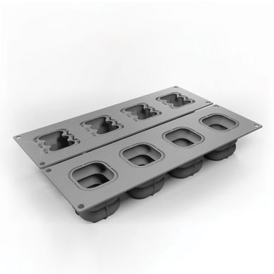 Mini Cubik cakes silicone mould +1